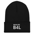 BIG4LIFE 4L Beanie — Unisex Cuffed Acrylic Beanie | Black